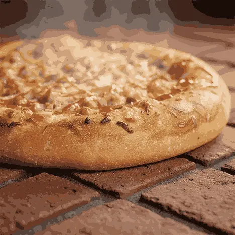 Detail topping Yoipan Pizza Jepang